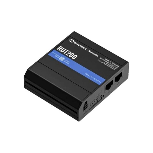 Teltonika LTE Cat 4 Industrial Cellular Router - RUT200