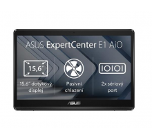 ASUS ExpertCentre E1 AiO E1600WKAT-BA043M, N4500, 15.6˝ 1920x1080/Touch, UMA, 8GB, SSD 128GB, FDOS