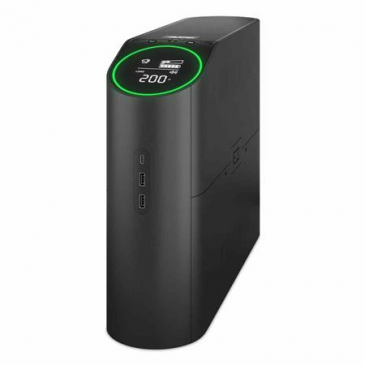 APC Back-UPS Pro, 2200VA/1320W, Tower, 230V, 4x Schuko and 2x IEC C13 outlets, RGB Lights, Pure Sine