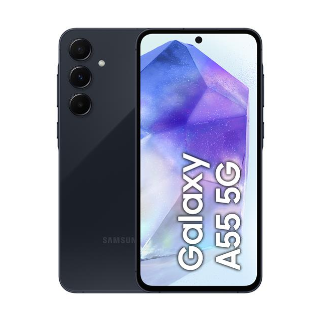 Samsung GALAXY A55 5G, 128GB DUOS, modro-čierna