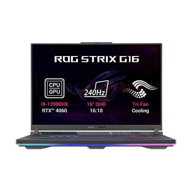 ASUS ROG Strix G614JIR-N4002W, i9-14900HX , 16.0˝ 2560x1600 WQXGA, RTX 4070/8GB, 32GB, SSD 1TB, W11H