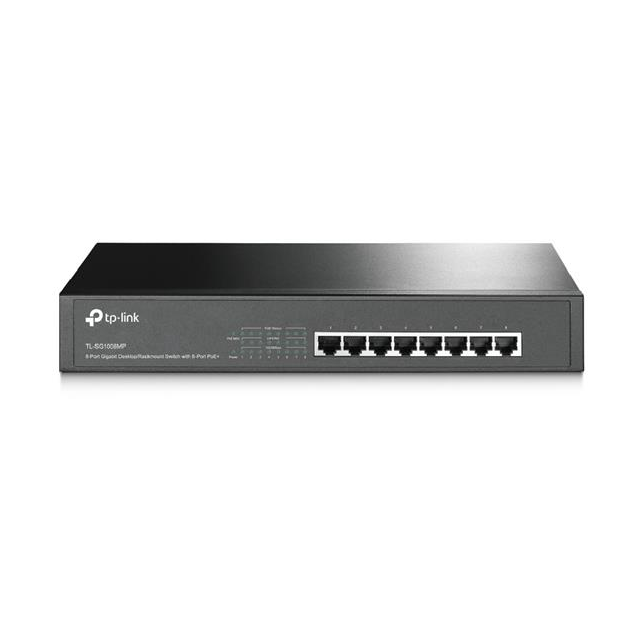 TP-Link TL-SG1008MP - 8-portový gigabitový stolní Switch s 8-portovým PoE+