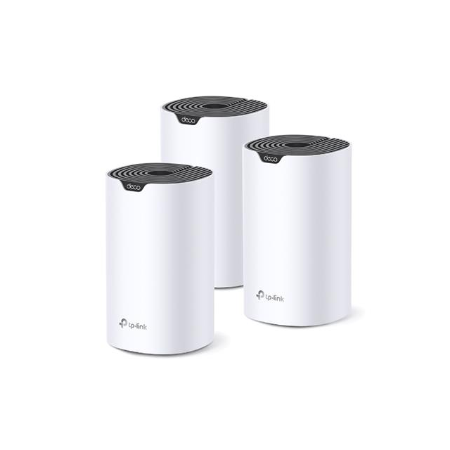 TP-Link Deco S7(3-pack) Mesh systém AC1900 s Wi-Fi pro celoplošné pokrytí domácnosti