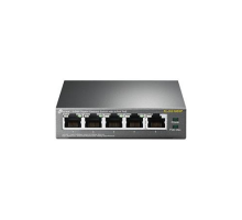 TP-Link TL-SG1005P - PoE Switch 5xTP 10/100/1000Mbps(4x PoE), kovový