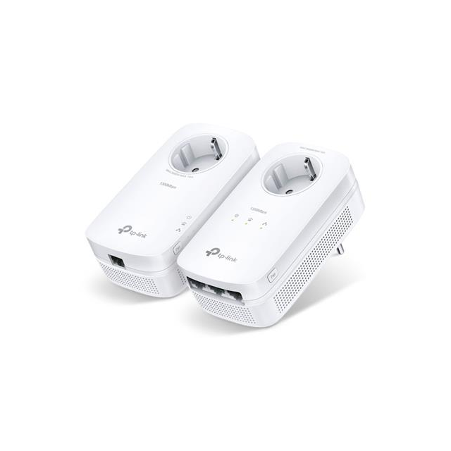 TP-Link TL-PA8030P - AV1300  Powerline Starter Kit průchozí zásuvka 3xGLAN