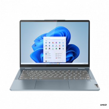 Lenovo IP Flex 5 14ALC7, Ryzen 7 5700U, 14.0˝ 1920x1200 WUXGA/Touch, UMA, 16GB, SSD 1TB, W11H, modrý
