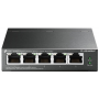 TP-Link TL-SG1005LP PoE switch 5xGLAN 4xPoE out 802.3af/at (až 30W/port)  budget 40W