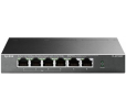 TP-Link TL-SF1006P PoE switch 6port LAN /4x POE out 67W (až 30W/port)