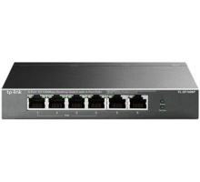 TP-Link TL-SF1006P PoE switch 6port LAN /4x POE out 67W (až 30W/port)