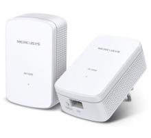 MERCUSYS MP500 KIT - AV1000 Gigabit Powerline Starter Kit, 1xGLAN