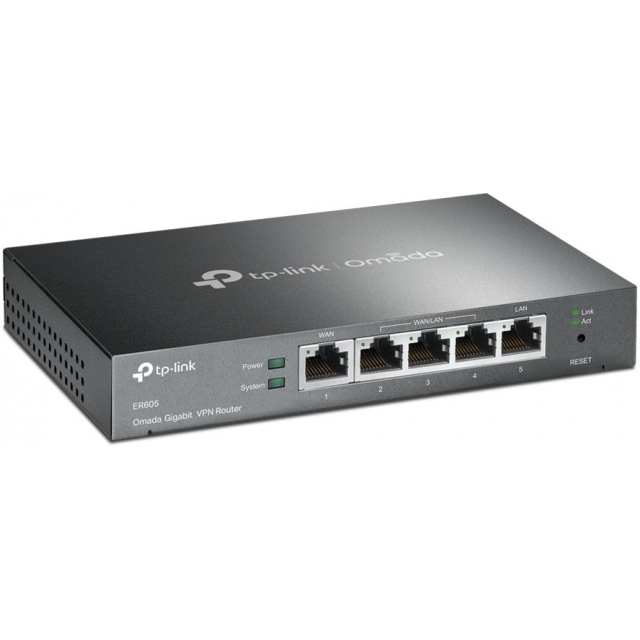 TP-Link ER605 Gigabitový Multi-WAN VPN Router Omada SDN