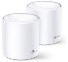 TP-Link Deco X60(2-pack) - AX5400 Meshový Wi-Fi 6 systém pro chytré domácnosti - HomeCare - (2-pack)