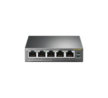 TP-Link TL-SF1005P - PoE switch, 5xLAN/4xPoE, 58W