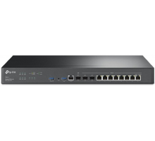 TP-Link ER8411 Omada VPN Router s porty 10G ((2× 10GE SFP+, 1× 1GE SFP, 8× 1GE, 1× RJ45 Console