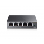 TP-Link TL-SG105E 5xLan Gigabit Desktop Easy Smart Switch, MTU/Port/Tag-based VLAN, QoS, IGMP