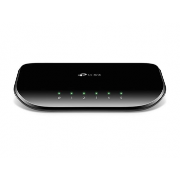 TP-Link TL-SG1005D Switch 5xTP 10/100/1000Mbps, plastový
