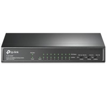 TP-Link TL-SF1009P 9-Port 10/100Mbps Desktop Switch with 8-Port PoE+