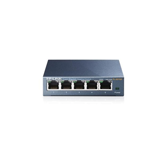 TP-Link TL-SG105 switch 5xLan 10/100/1000Mbps, kovový