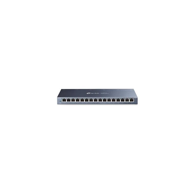 TP-Link TL-SG116E - 16-Port Gigabit Unmanaged Pro Switch, kovový