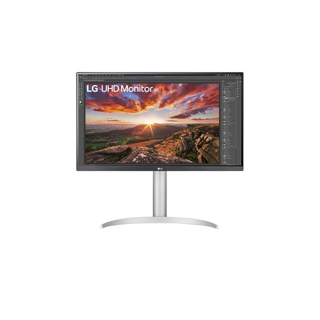LG 27UP85NP-W 27"W IPS 3840x2160 5ms 5M:1 400cd 2xHDMI DP USB-C(90W) pivot repro biely