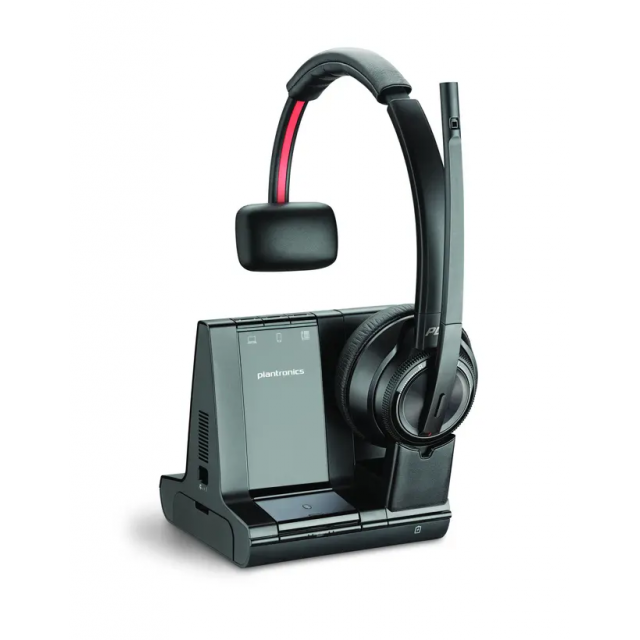 Poly Plantronics Savi W8210-M Office, DECT bezdrôtová náhlavná súprava na jedno ucho