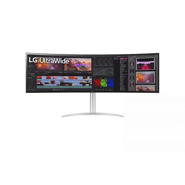 LG 49WQ95C-W 49" IPS LED 5120x1440 Mega:1 5ms 400cd HDMI DP USB-C(90W) repro 144Hz