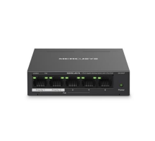 MERCUSYS MS105GP - 5portový gigabitový stolní switch s 4 porty PoE+, 5× 10/100/1000 Mb/s porty RJ45