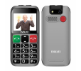 EVOLVEO EasyPhone ET, mobilní telefon pro seniory s nabíjecím stojánkem, stříbrná
