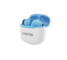 Canyon TWS-5, True Wireless Bluetooth slúchadlá do uší, USB-C nabíjanie, nabíjacia stanica v kazete,