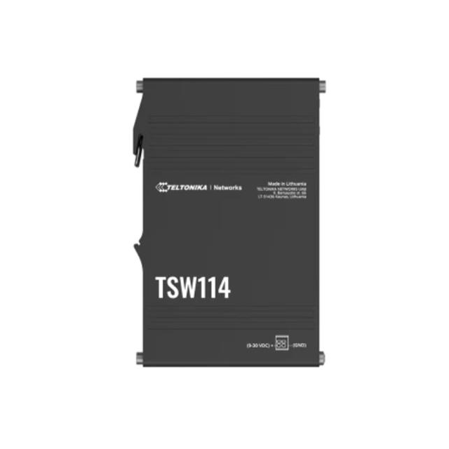 Teltonika GIGABIT DIN RAIL ETHERNET SWITCH - TSW114
