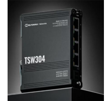 Teltonika ETHERNETOVÝ Switch NA DIN LIŠTU - TSW304