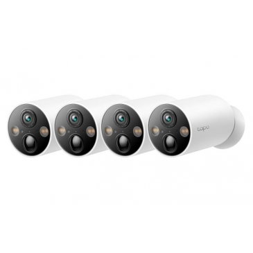 TP-Link Tapo C425(4-pack) - Venkovní IP kamera na baterii, WiFi, 4MP ( 2560 x 1440 px ) 150°, ONVIF