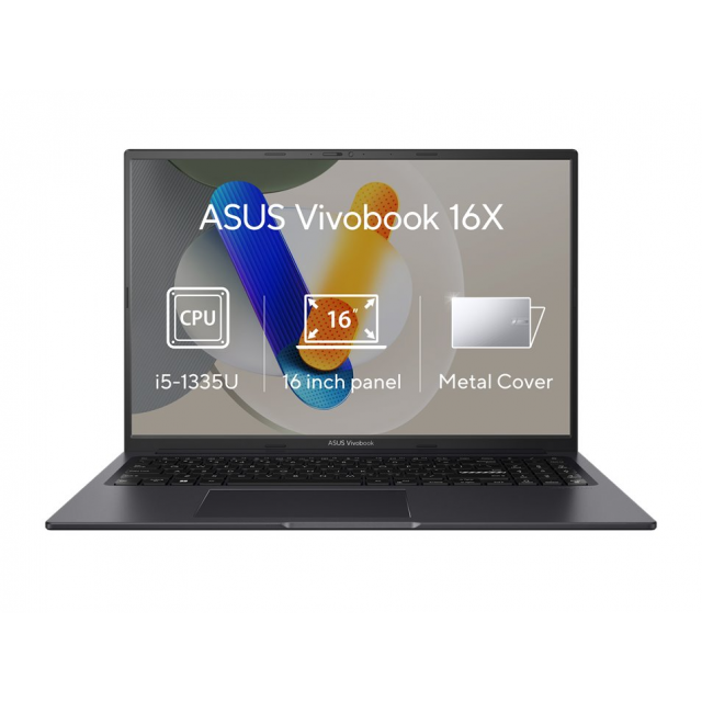 ASUS Vivobook 16X K3604VA-MB227W, i5-1335U, 16.0˝ 1920x1200 WUXGA, UMA, 16GB, SSD 1TB, W11H