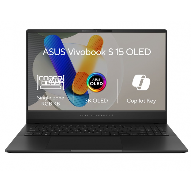 ASUS Vivobook S15 M5506NA-OLED021W, Ryzen 5 7535HS, 15.6˝ 2880 x 1620 2.8K, UMA, 16GB, SSD 512GB,