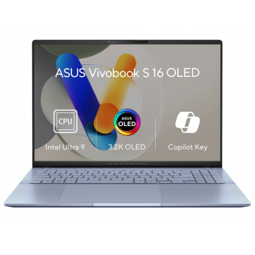 ASUS Vivobook S 16X S5606MA-OLED151X, Ultra 9 Processor 185H, 16.0˝ 3200x2000, UMA, 32GB, SSD 1TB,