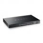 Zyxel XGS2220-30F, L3 Access Switch, 24x1G SFP, 2x10mG RJ45, 4x10G SFP+ Uplink, incl. 1 yr