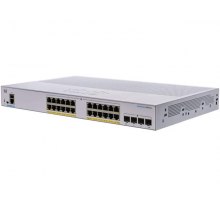 Cisco CBS250 Smart 24-port GE, Full PoE, 4x1G SFP - REFRESH