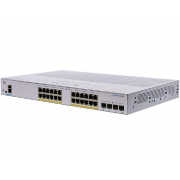 Cisco CBS250 Smart 24-port GE, Full PoE, 4x1G SFP - REFRESH