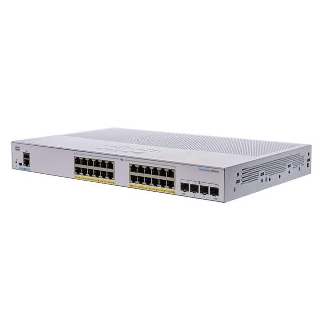 Cisco CBS250 Smart 24-port GE, Full PoE, 4x1G SFP - REFRESH