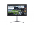 LG 27UQ850V-W 27"W IPS 3840x2160 5ms 5M:1 400cd 2xHDMI DP USB-C(90W) pivot repro biely