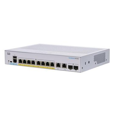 Cisco CBS350 Managed 8-port GE, PoE, Ext PS, 2x1G Combo - REFRESH