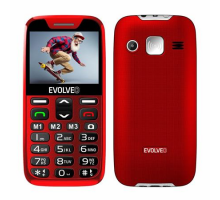 EVOLVEO EasyPhone XR, telefon pro seniory s nabíjecím stojánkem, 2,3" 320 x 240/1xSIM/0,3Mpx
