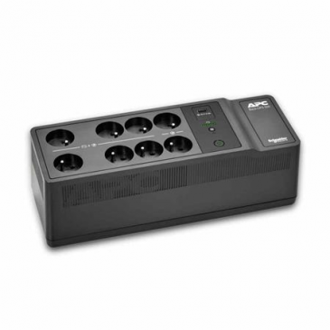 APC Back-UPS 500VA/300W Floor/Wall Mount, 230V, 8x česká zásuvka, USB Type A Port, User Replaceable