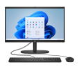 HP 22-dg0002nc AiO, i3-N300, 22 1920x1080, UMA, 8GB, SSD 512GB, W11H, 2-2-0, WiFi+BT, black
