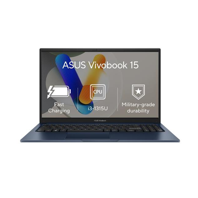 ASUS Vivobook 15 X1504VA-NJ980W, i3-1315U, 15.6˝ 1920x1080 FHD, UMA, 8GB, SSD 512GB, W11H