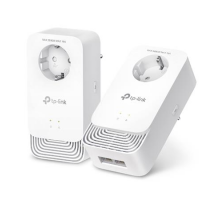 TP-Link PG2400P KIT Sada powerline s průchozí zásuvkou G.hn2400