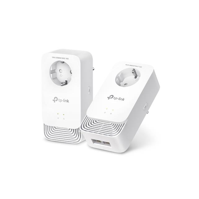 TP-Link PG2400P KIT Sada powerline s průchozí zásuvkou G.hn2400