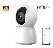 iGET HOME Camera CS4 White - bezdrátová vnitřní 2K kamera, Auto tracking, LAN port, zvuk