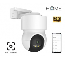 iGET HOME Camera CS8 White - bezdrátová venkovní 2K kamera, Auto tracking, krytí IP65, zvuk