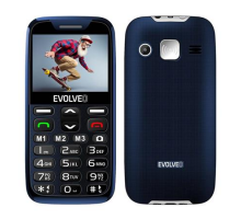 EVOLVEO EasyPhone XR, telefon pro seniory s nabíjecím stojánkem, 2,3" 320 x 240/1xSIM/0,3Mpx
